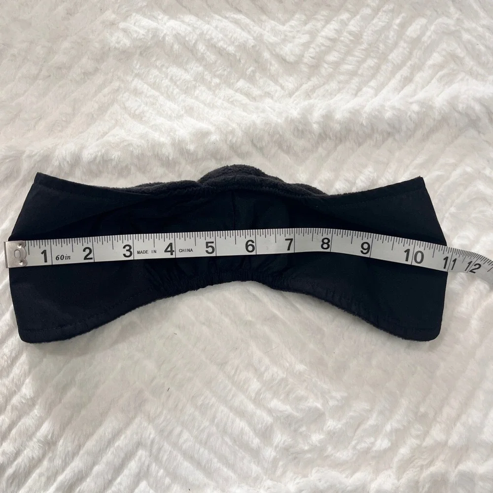 Columbia Black Fleece Lined Ear Warmer Headband Unisex S/M‎ ear muff